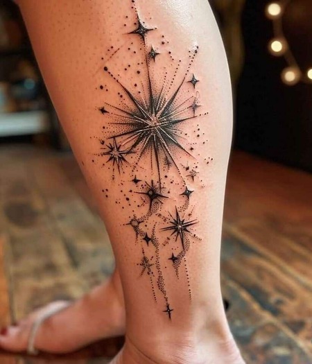 shooting star tattoo meaning 7