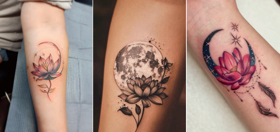 moon and lotus tattoo meaning 6