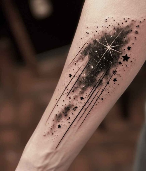  shooting star tattoo meaning 4