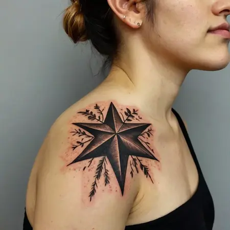 shooting star tattoo meaning 9