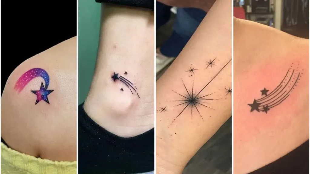 shooting star tattoo meaning 15