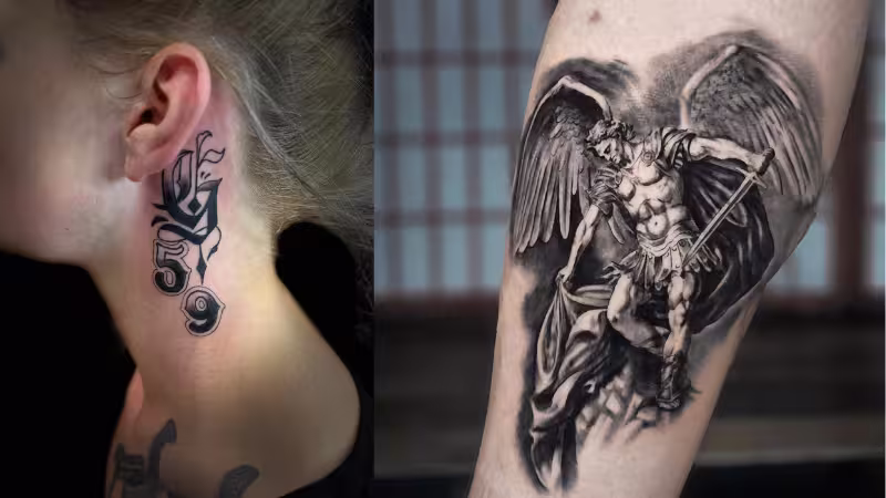 St Michael Tattoo meaning 1