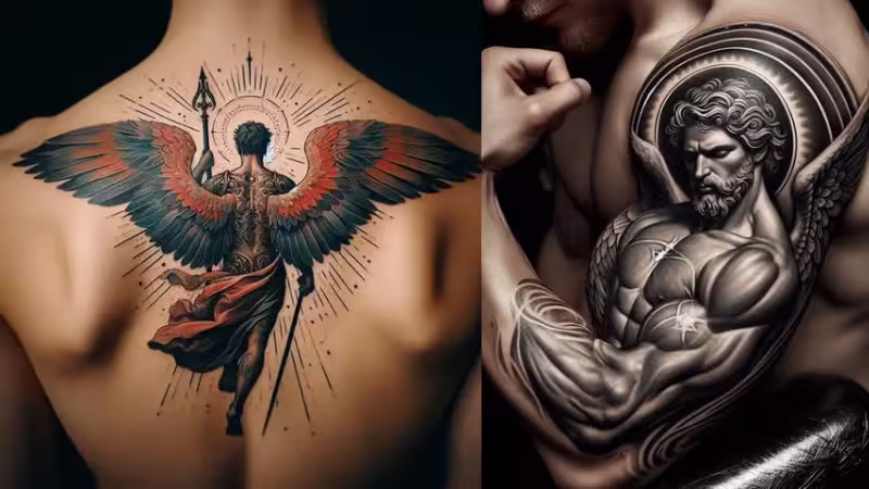 St Michael Tattoo meaning 5